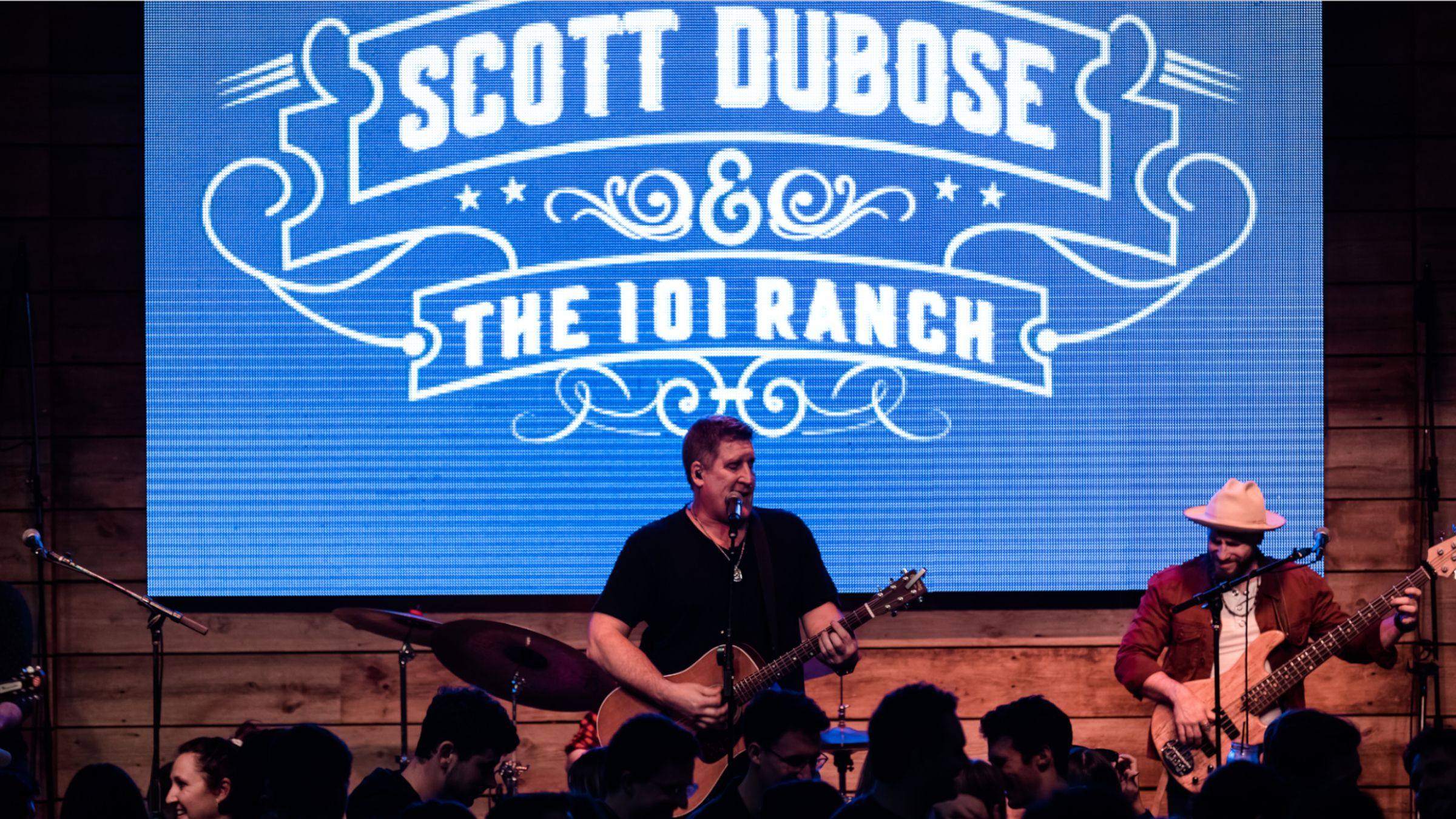 Scott DuBose playing guitar